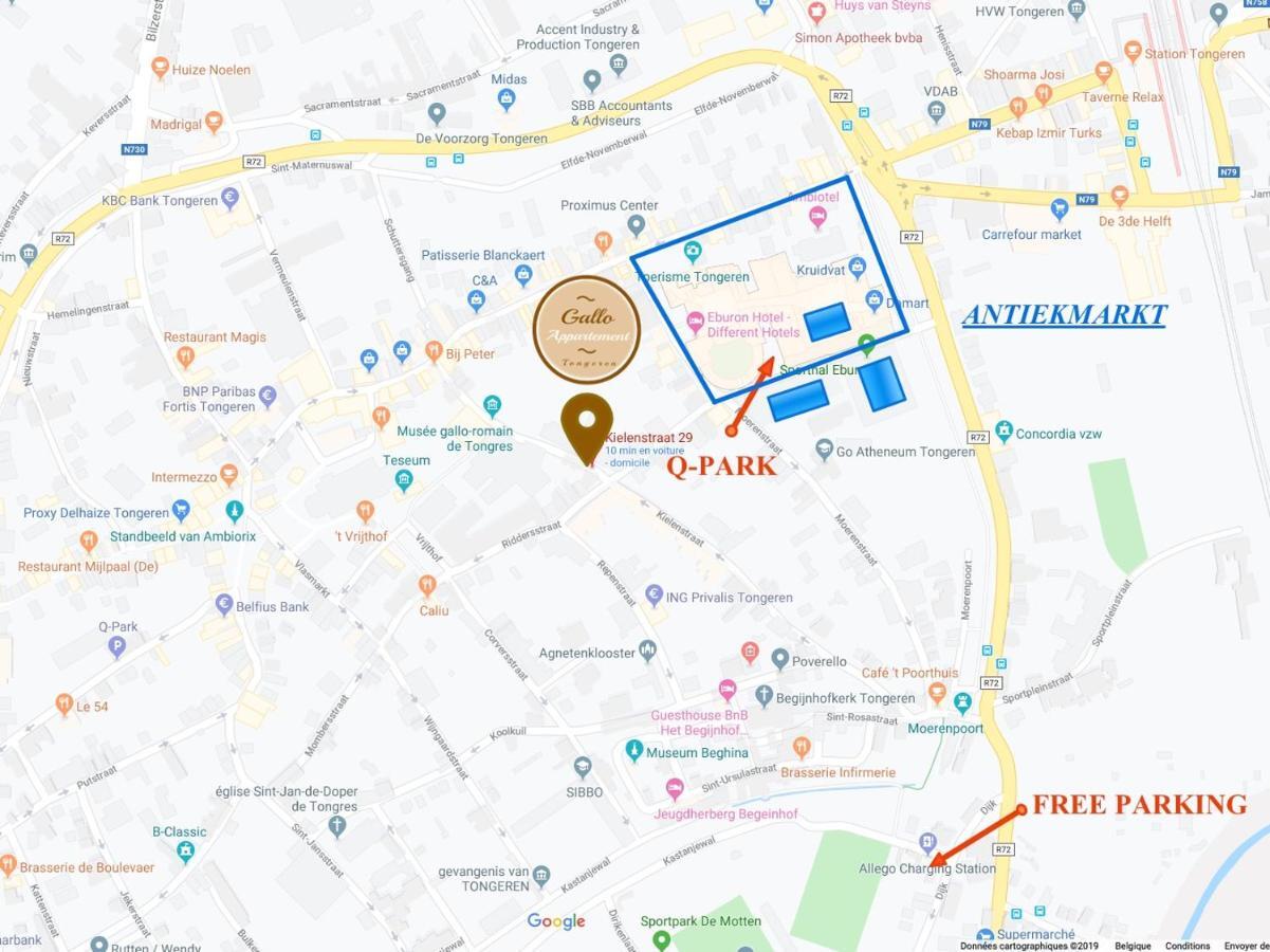 Gallo Appartement & Duplex Tongeren Centrum מראה חיצוני תמונה